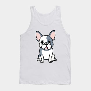 Cute Merle French Bulldog Tank Top